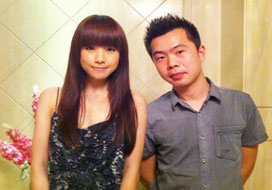 广州银河与明星合影