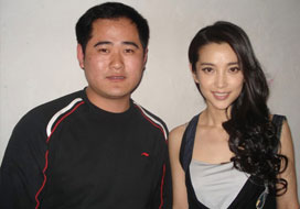 广州银河与明星合影