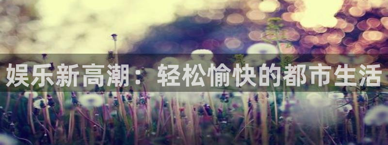 银河官网电话：娱乐新高潮：轻松愉快的都市生活